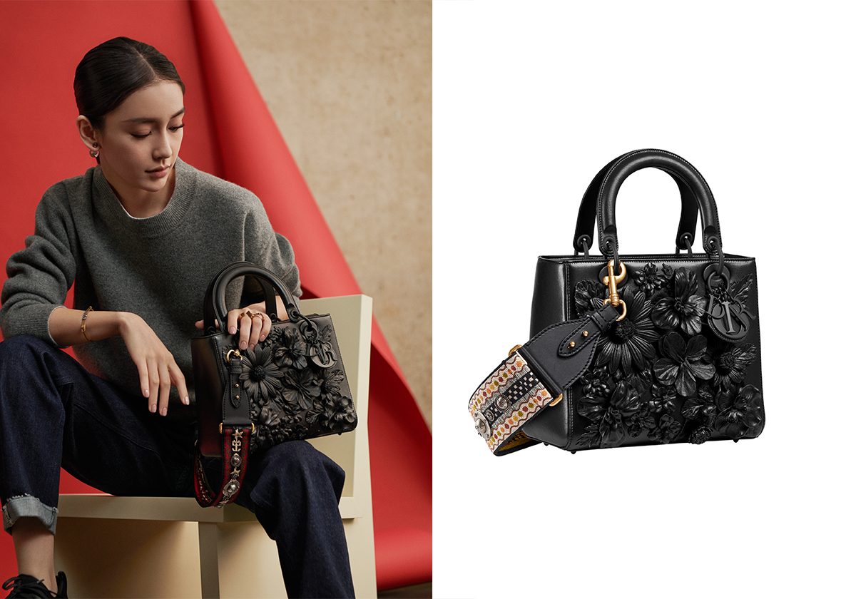 Angela Baby متألّقة بحقيبة Lady Dior