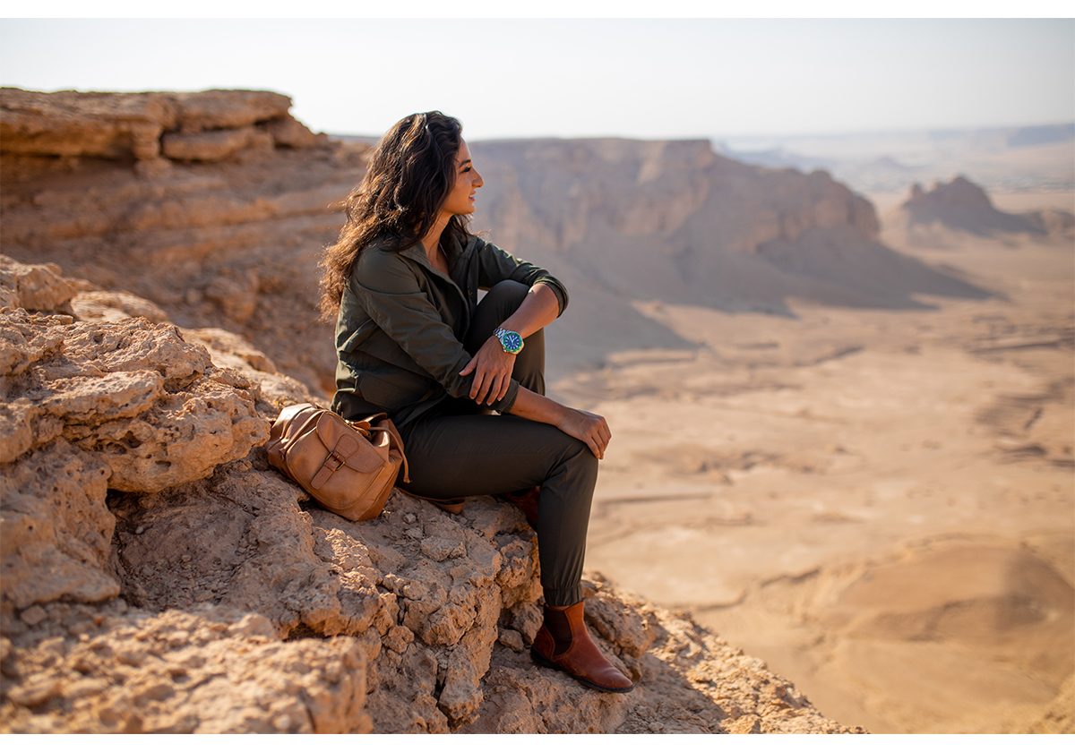 رها محرق اول امراة سعودية تتسلق جبل افرست في حديث مع ياسمينة