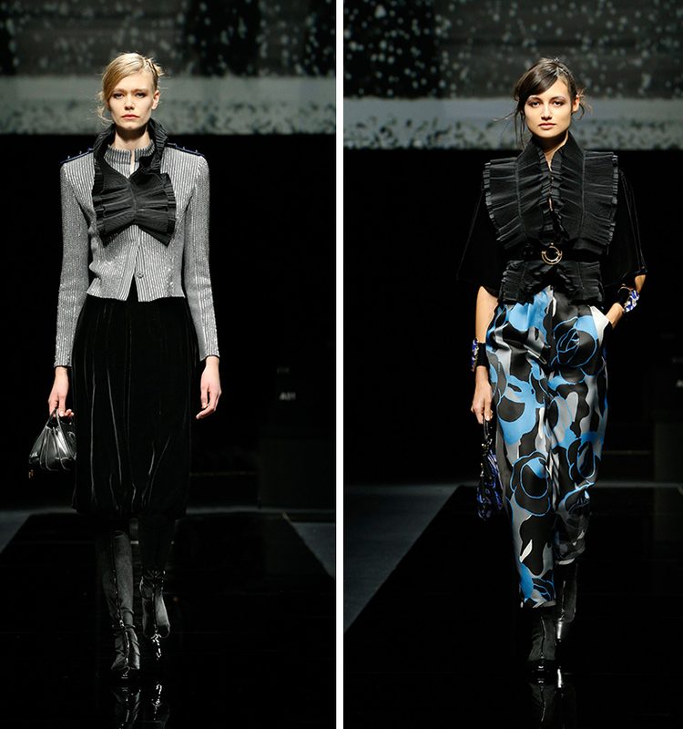 عرض جورجيو ارماني لخريف وشتاء 2020 2021