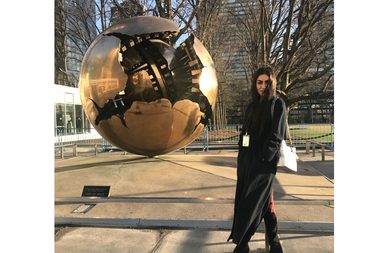 ديالا مكي في المؤتمر السنوي لمنظمة الأمم المتحدة في نيويورك (UN Women)