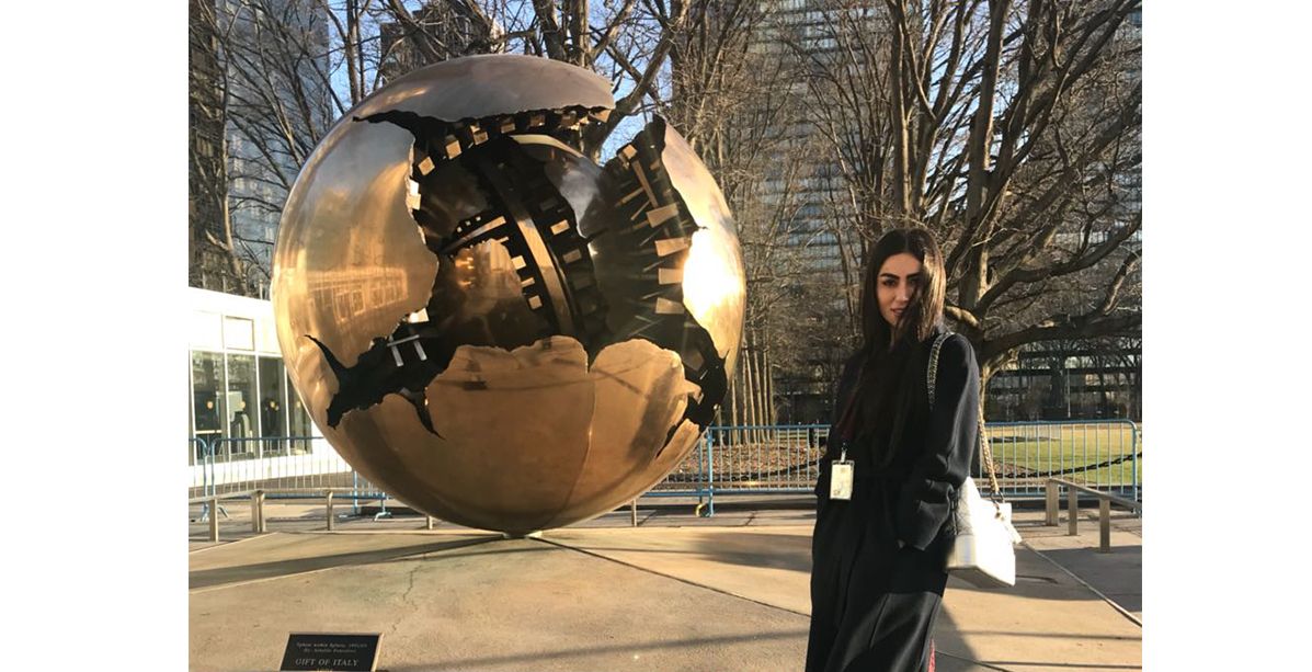 ديالا مكي في المؤتمر السنوي لمنظمة الأمم المتحدة في نيويورك (UN Women)