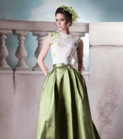اجمل الفساتين من توقيع حنا توما من مجموعة الازياء الراقية لصيف 2015