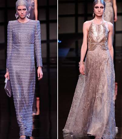 بالصور، إليك موديلات فساتين Armani Prive لصيف 2014