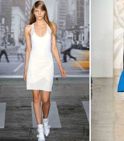 الفساتين الرياضيّة بين الأبيض والألوان القويّة