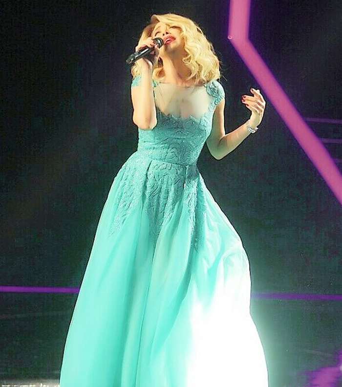 صور فستان نوال الزغبي 2015