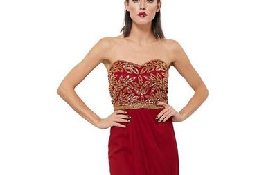 صور اروع فساتين سهره فخمه من نمشي