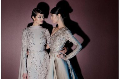 أجمل فساتين ايلي صعب 2014 | موديلات فساتين سهرة لبنانية