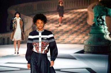 اكتشفي ازياء لويس فويتون لشتاء 2019