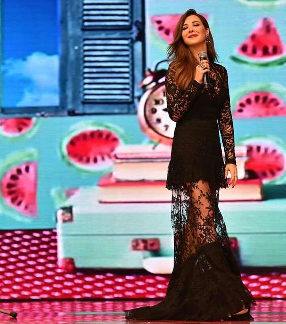 انواع فساتين نانسي عجرم