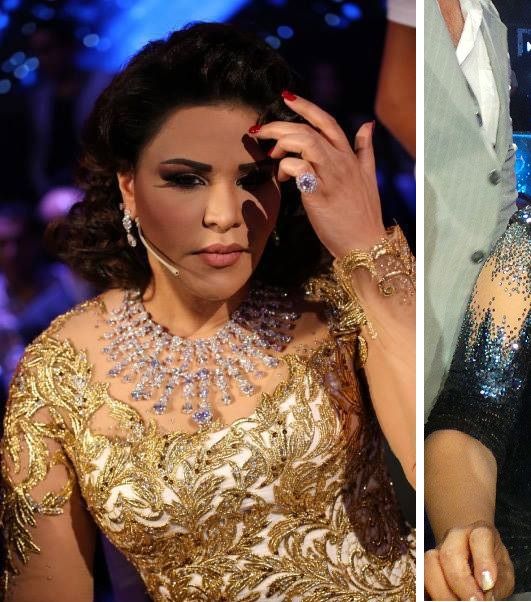 أحلام ومجوهرات معوض في عرب ايدول