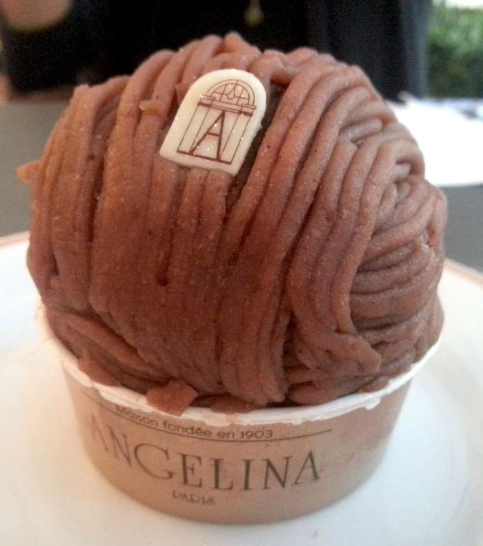 حلوى الـMont Blanc الشهيرة لدى كافيه أنجلينا