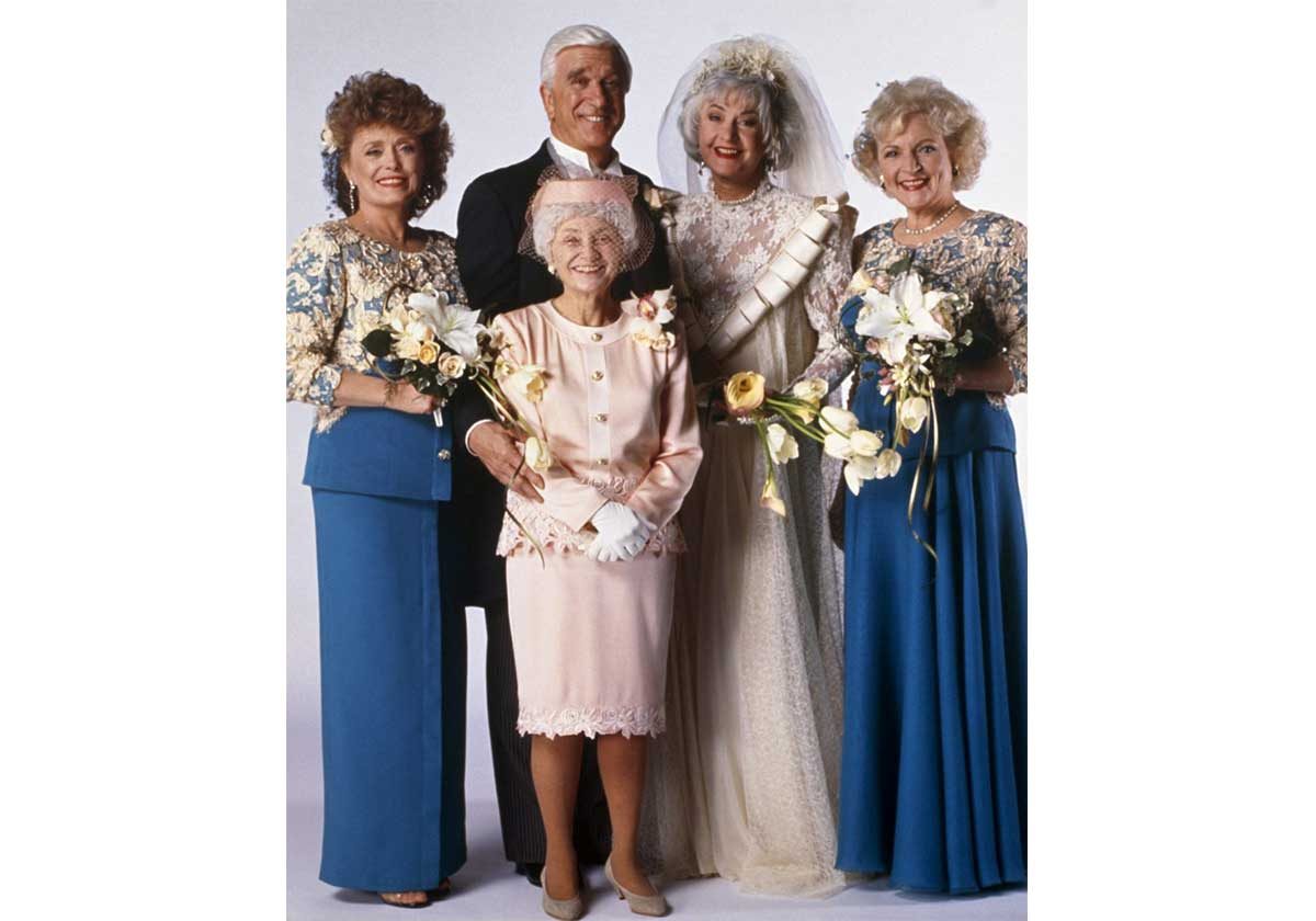 فستان العروس في فيلم Golden Girls