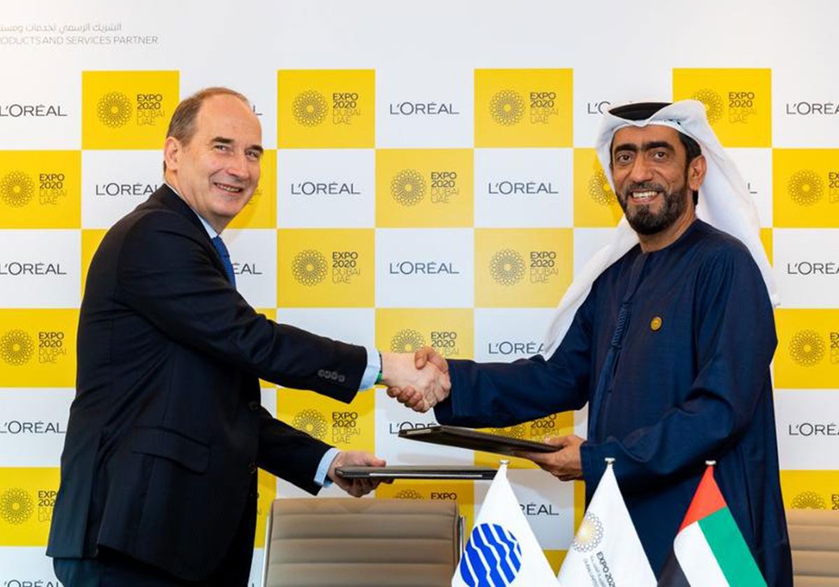 عقد الشراكة بين لوريال باريس وإكسبو دبي 