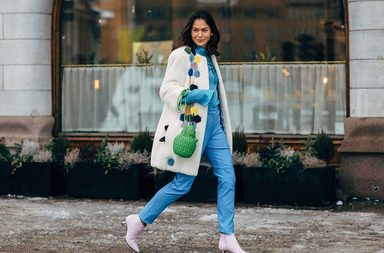 صيحة الألوان الصيفية Street style