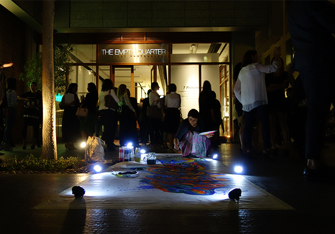 إليك بالصّور، أمسيّة Arts Night في DIFC في دبي!