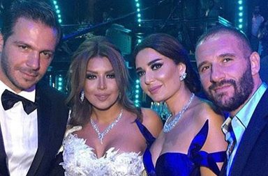 بالصور، حفل زفاف الفنانة الجزائرية أمل بوشوشة