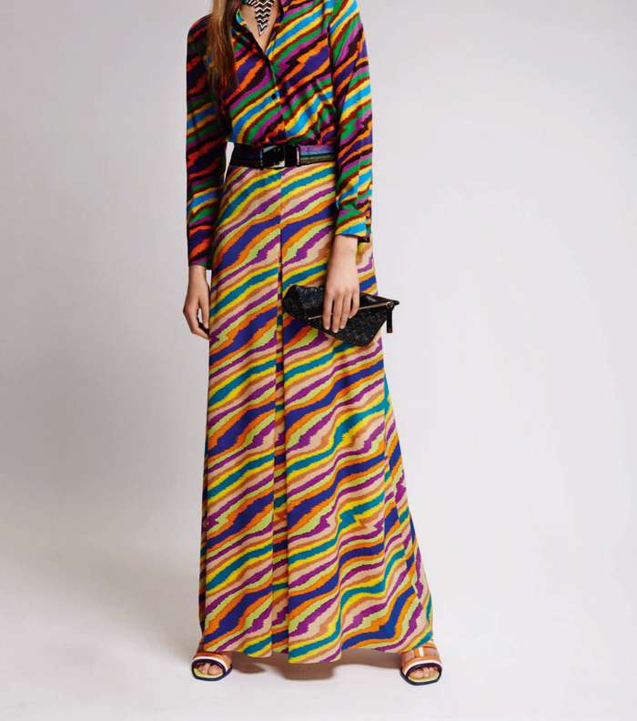 الاقمشة المقلمة أو المطبعة بالخطوط من مجموعة Missoni Resort 2016