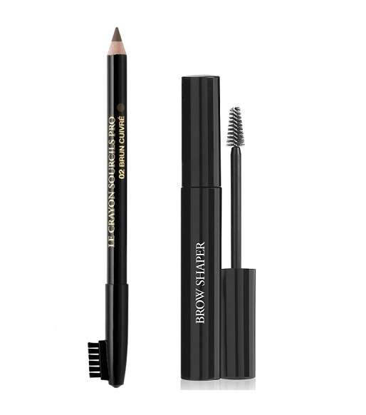 فرشاة لتمشيط الحاجبين وقلم لتحديدهما من Lancôme