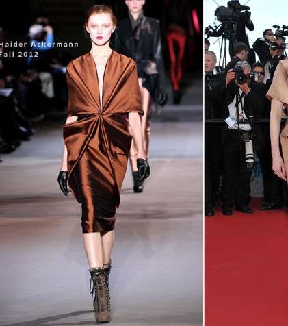 تيلدا سوينتون في فستان لـ Haider Ackermann