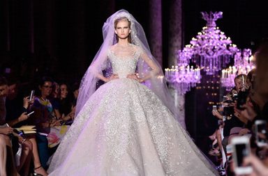 صور فساتين زفاف في اسبوع الموضة في باريس لشتاء 2015