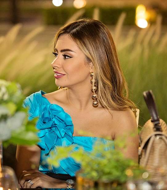 شهد الجميلي في حفل عشاء Bambah