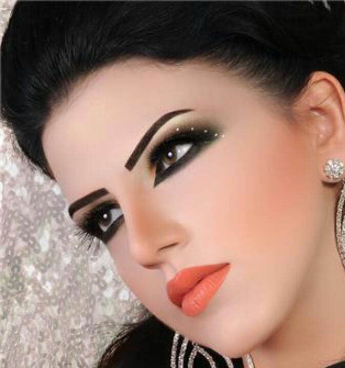 مكياج خليجي ثقيل  للسهرات وللعرايس بالخطوات