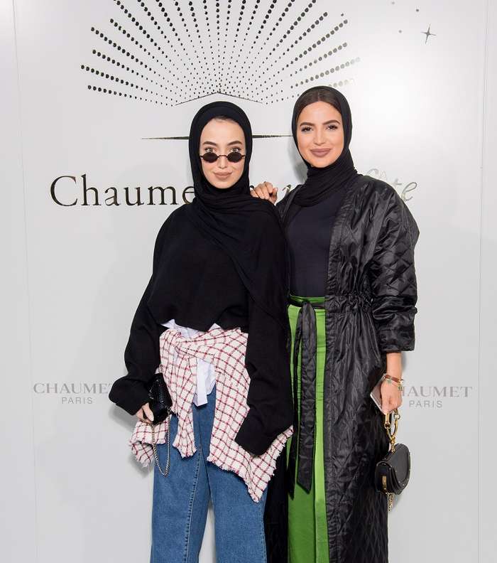 لينا الغوطي وفاطمة حسام في حفل شوميه Chaumet est une fête