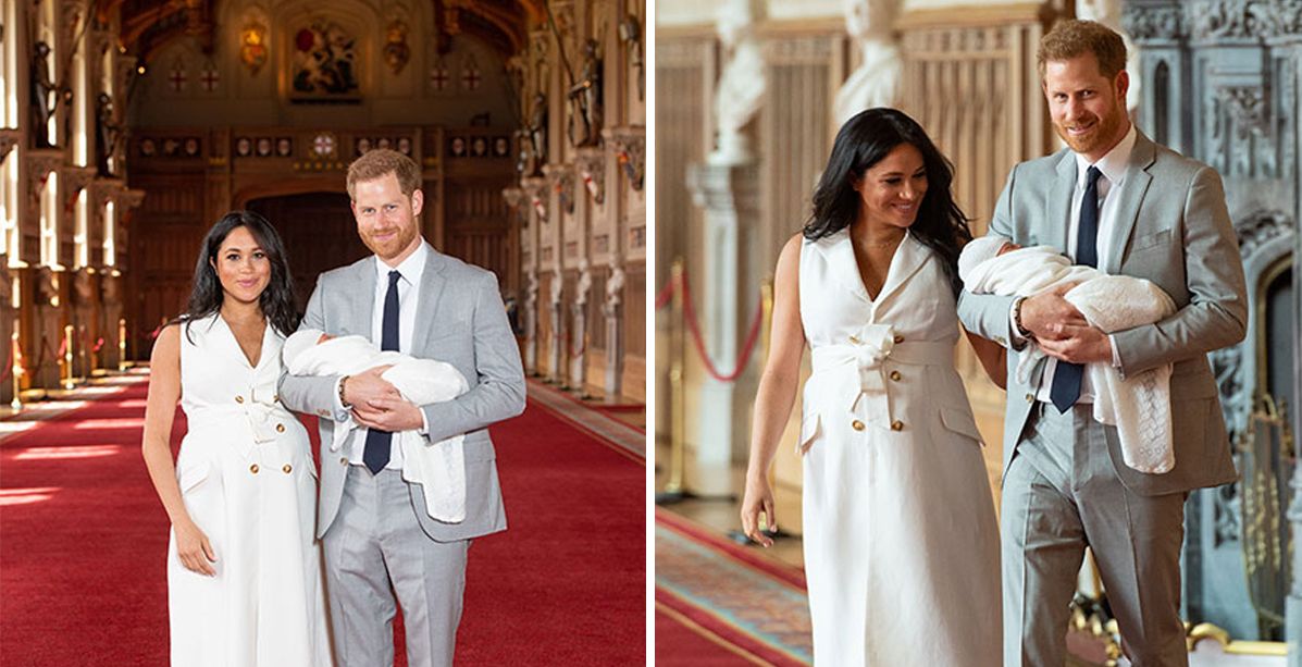 الصور الأولى لطفل هاري وميغان