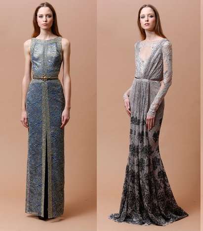 اختاري اجمل موديلات الفساتين من مجموعة Badgley Mischka Pre fall 2014