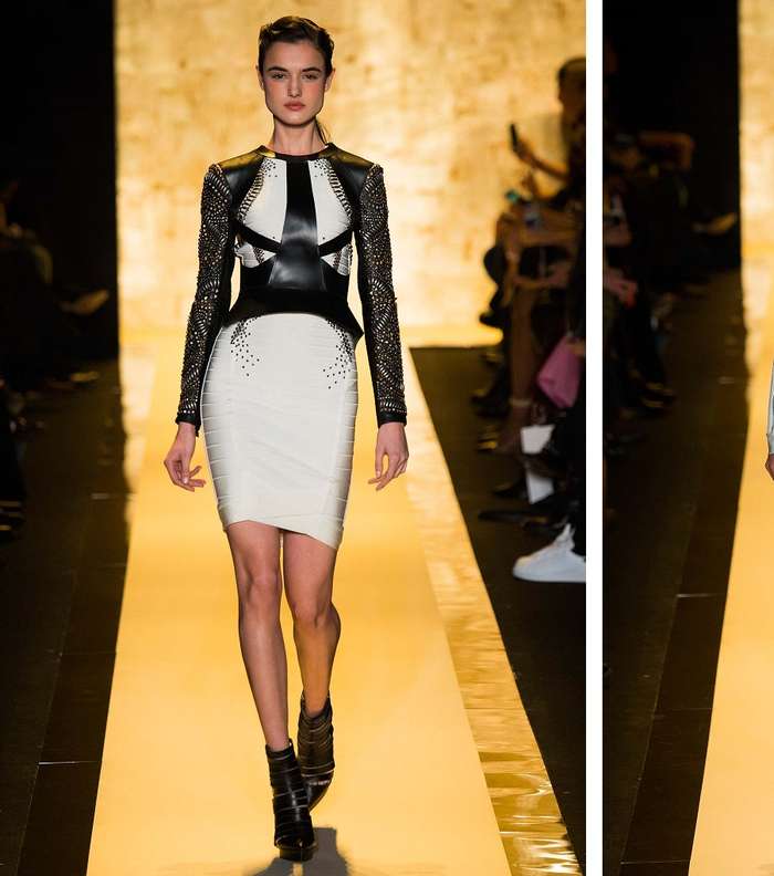 اكتشفي ازياء Herve Leger لشتاء 2016