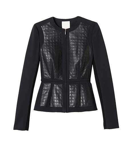 السترة المبطّنة Quilted Jacket موضة في شتاء 2014