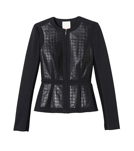 السترة المبطّنة Quilted Jacket موضة في شتاء 2014