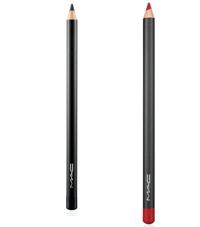 Mac Cherry Lip Pencil and Mac Smolder Pencil