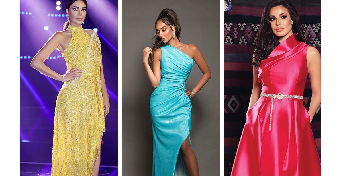 النجمات العربيات بفساتين السهرة