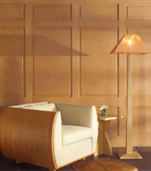 جدران الصالون بالخشب