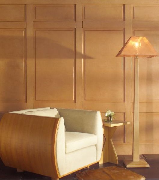 جدران الصالون بالخشب