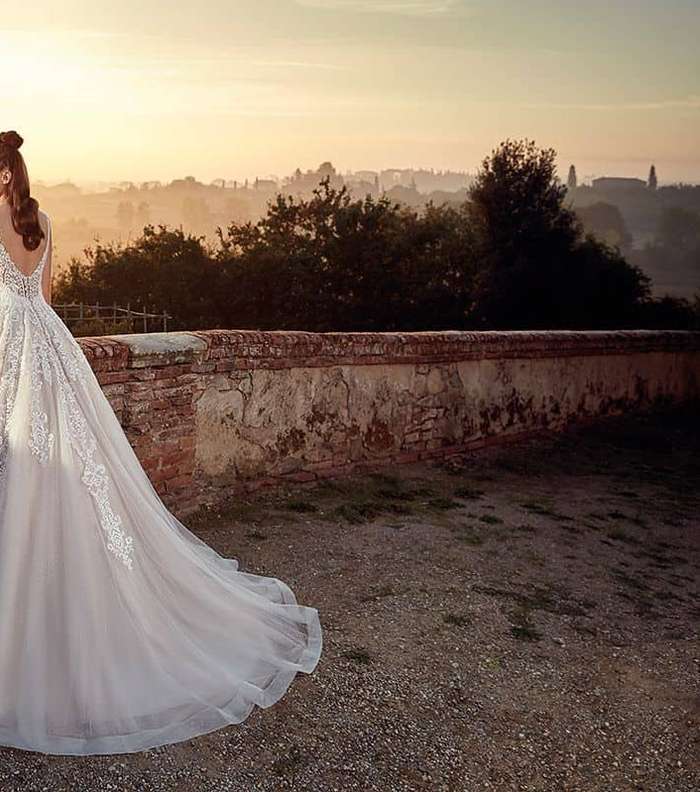 صور اجمل فستان عروس ناعم