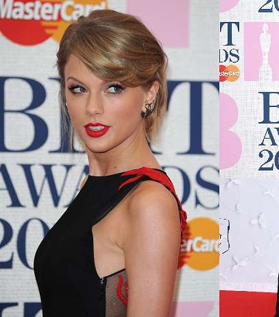 صور إطلالة تايلور سويفت في Brit Awards 2015