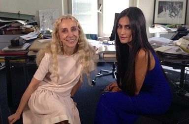 أنا وفرانكا سوزاني