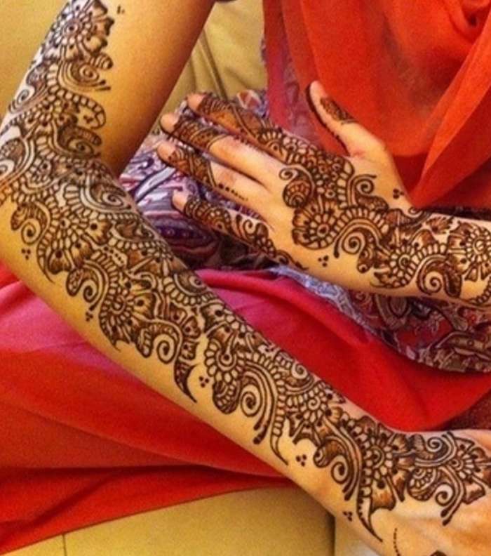 صور اجدد حناء العروس