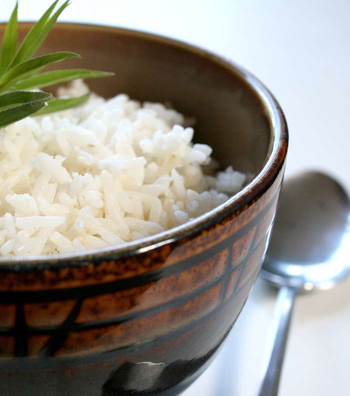 ويمكن توفير الفيتامين ب الذي يحتاجه الجيم من خلال تناول الأرز.