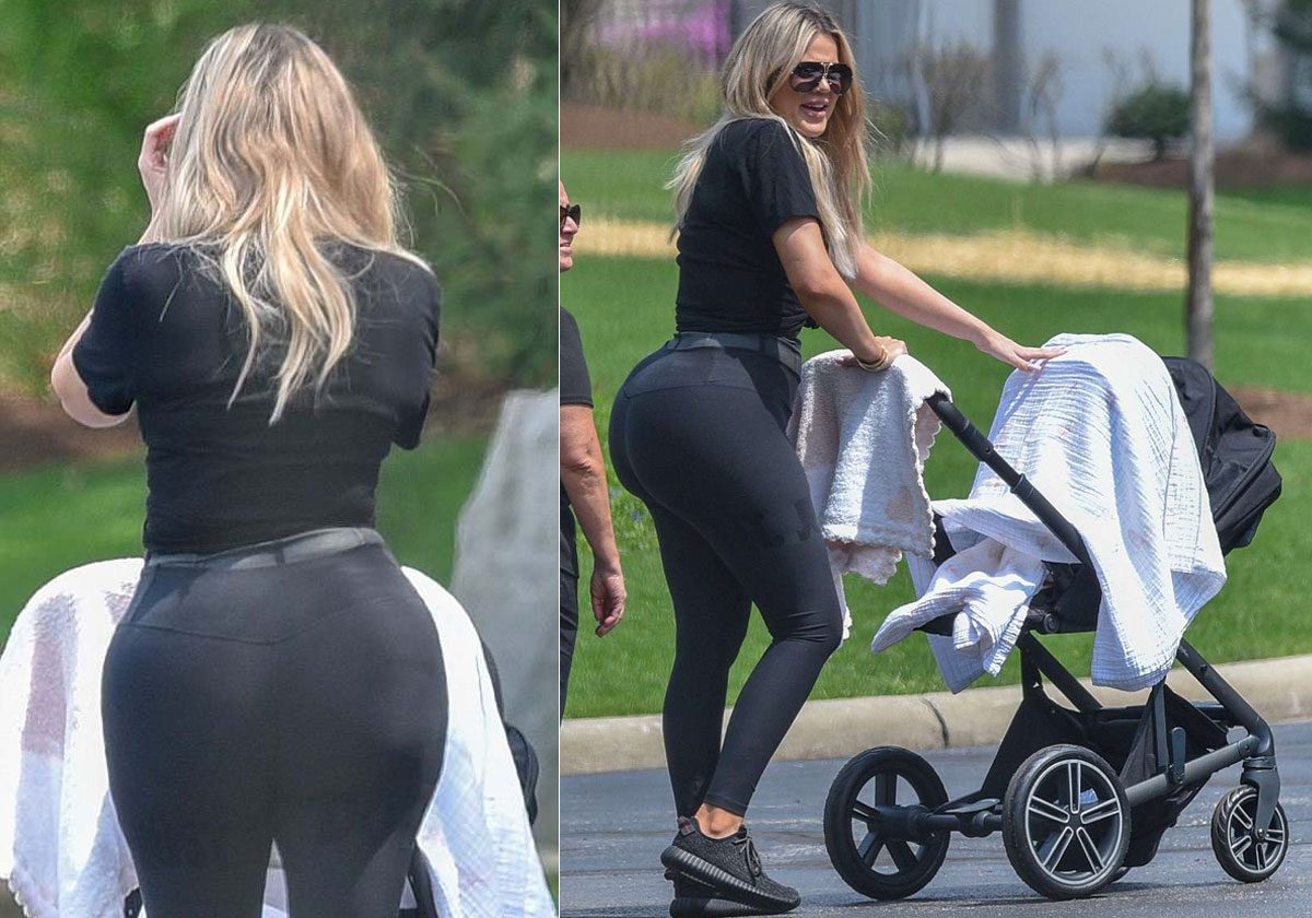 رشاقة كلوي كارداشيان بعد الولادة