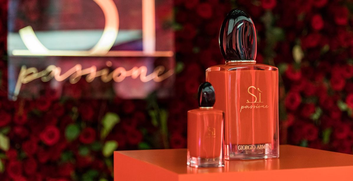  Giorgio Armani  يطلق عطر Sì Passione في بيروت