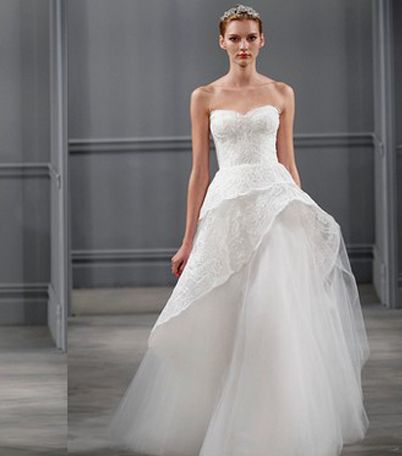 Array بالصور، فساتين زفاف Monique Lhuillier لربيع 2014