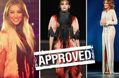 بالصور، إكتشفي فساتين مايا دياب