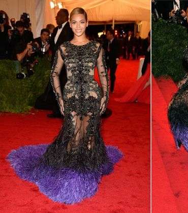 بيونسي ترتدي ريش جيفنشي