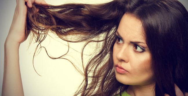 علاج تقصف الشعر الشديد بخلطات طبيعية