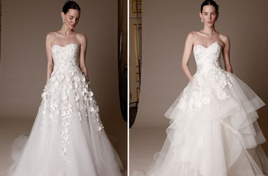 بالصور، موديلات مميّزة لفستانك الأبيض من أسبوع العرائس في نيويورك لربيع 2016