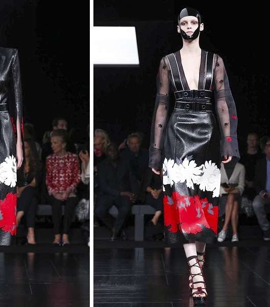 صور عرض مجموعة أزياء Alexander McQueen لصيف 2015