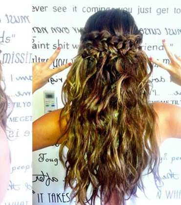 موديلات تسريحة ناعمة للشعر الطويل